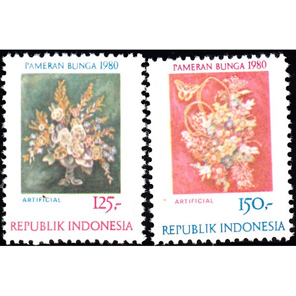 

Prangko Indonesia Festival Bunga 1980