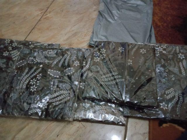 Batik Couple Jumbo Busui Gamis Manggar Abu7