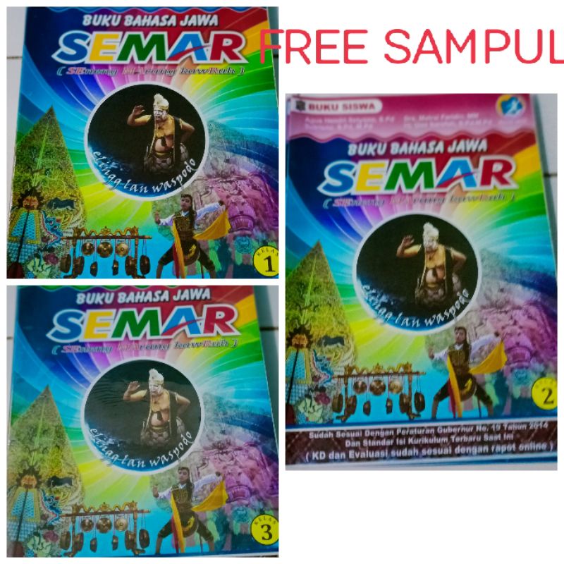 Buku bahasa jawa SEMAR SD kelas 123456 Revisi 2019