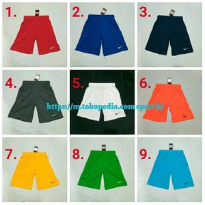 Celana Pendek NIKE/Celana Basket/Training/Gym Grade Ori Thailand - Berbagai Warna