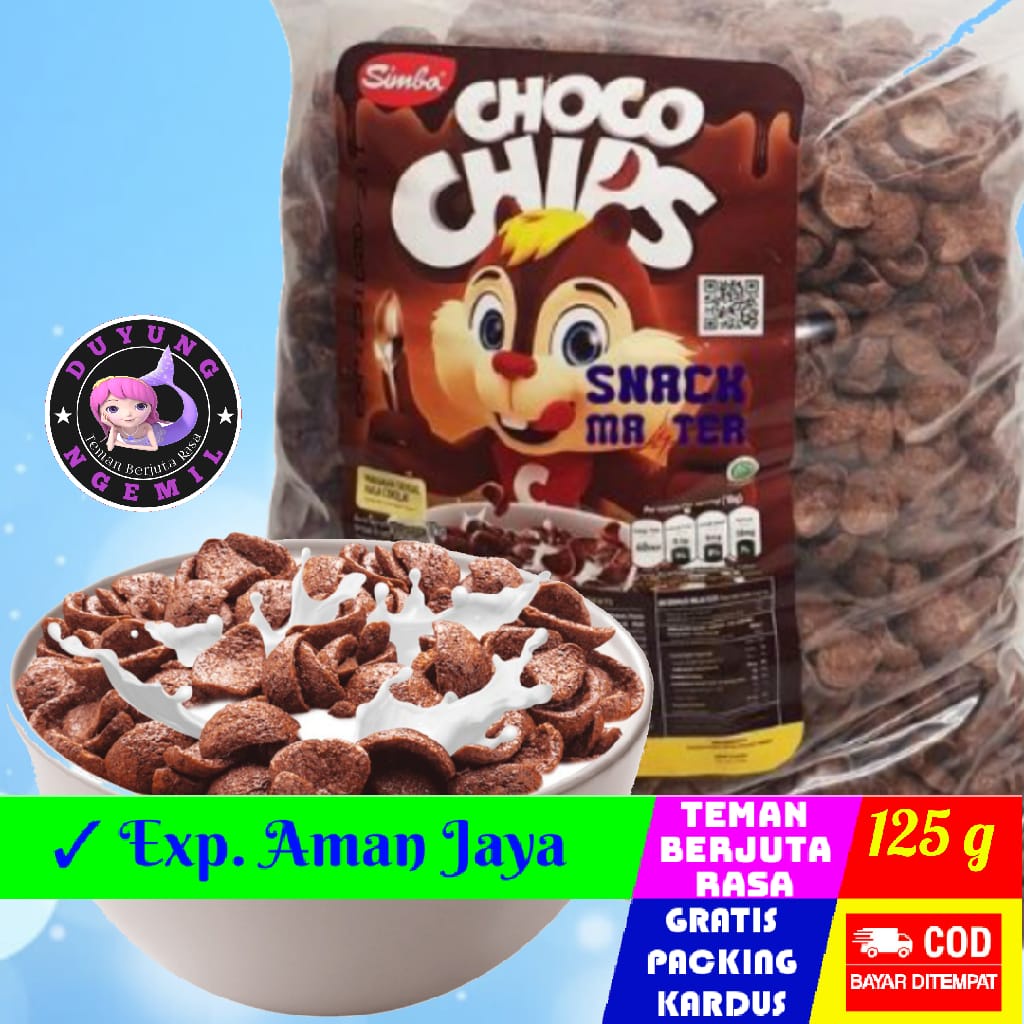 

Koko Krunch Coklat 125g / Choco Chips Simba Stroberi | Duyung Ngemil - makanan ringan snack kiloan jajanan jadul camilan enak Jajanan sehat cemilan murah