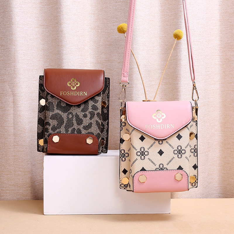 Khatinstore Tas Selempang Wanita Import / Sling bag korea / Tas Motif / Tas Bahu Remaja / Kualitas Terjamin Original - 510