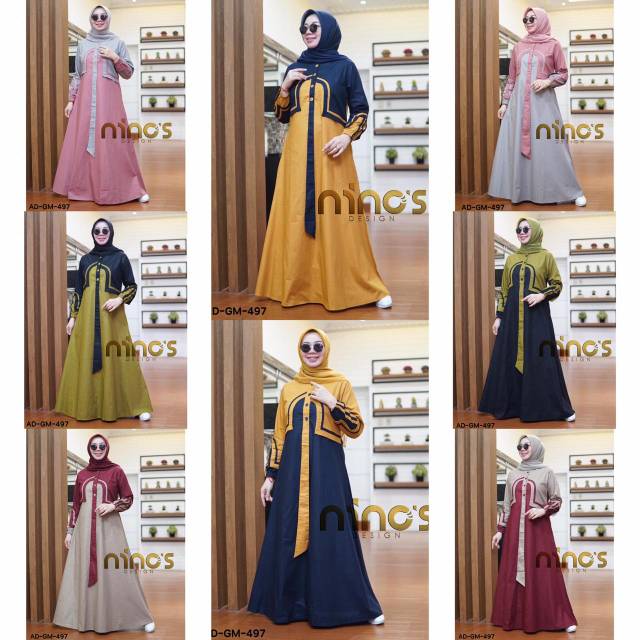 AD GM 497 gamis ori BY NiNos Design