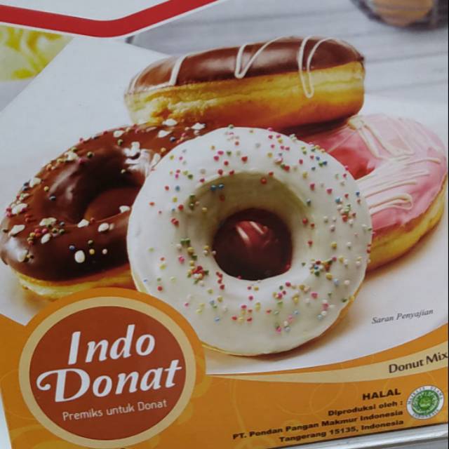 

Pondan indo donat 362gr premiks untuk donat