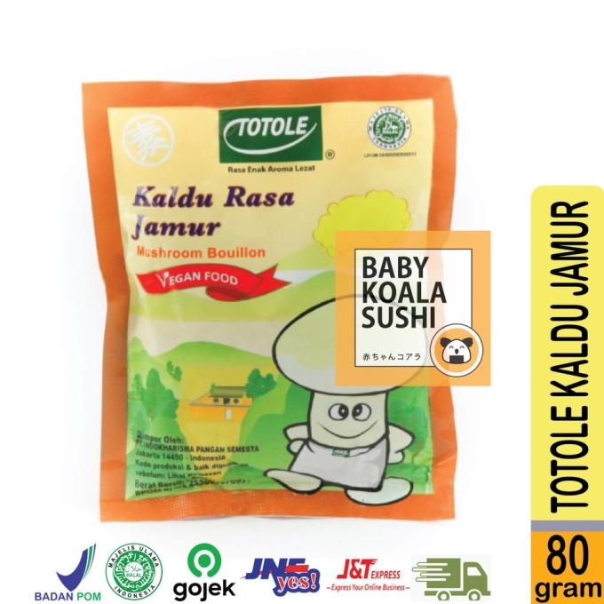 

TOTOLE KALDU JAMUR 80gr | Kaldu Vegan