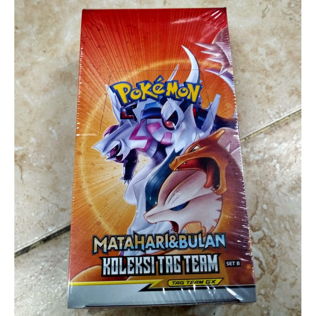 Kartu Pokemon TCG Booster Box Seri 5 Set B AC3b Koleksi Tag Team GX Indonesia