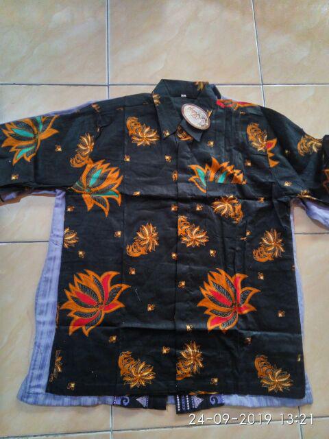 Kemeja Etnik Pria (kemeja Batik) Atasan Batik Pria Lengan Panjang Dan Pendek Motif Jawi Murah M L Xl