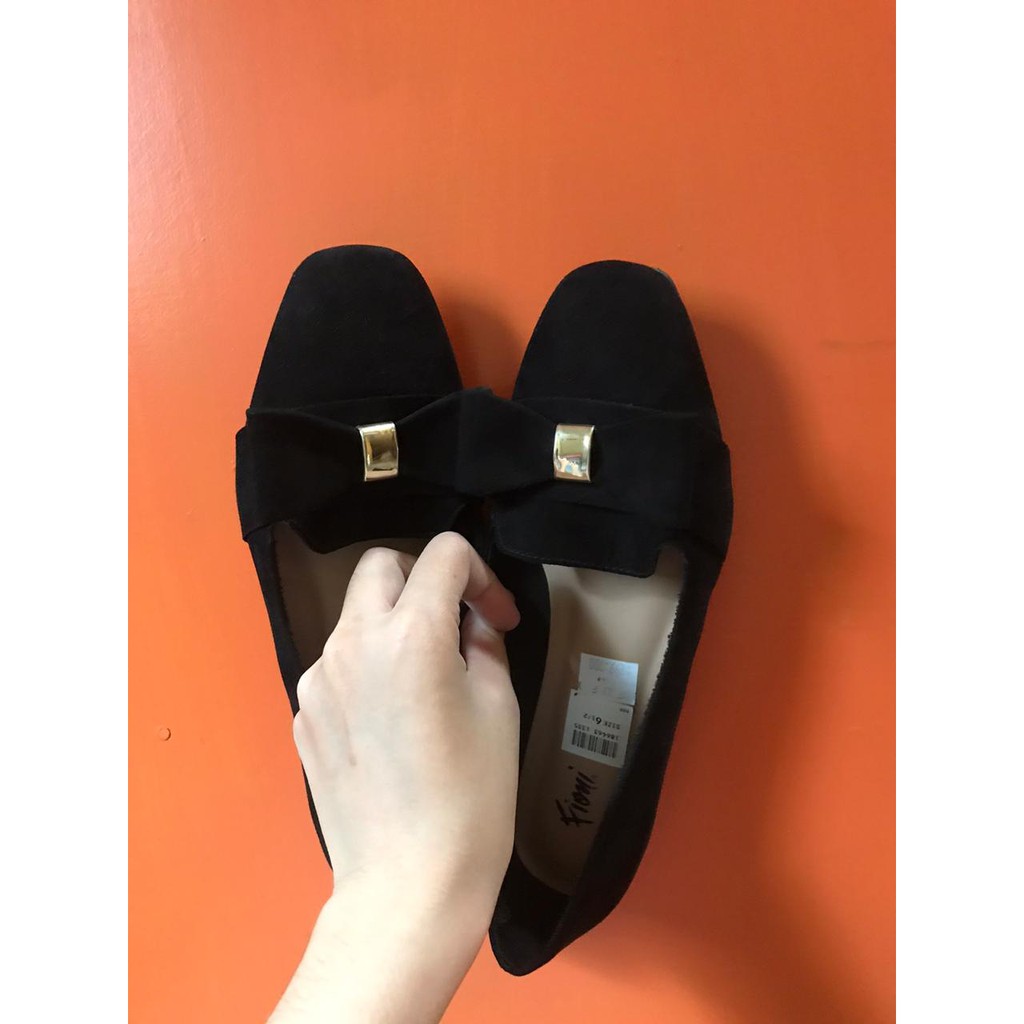 Original Payless Fioni Flat Shoes Hitam