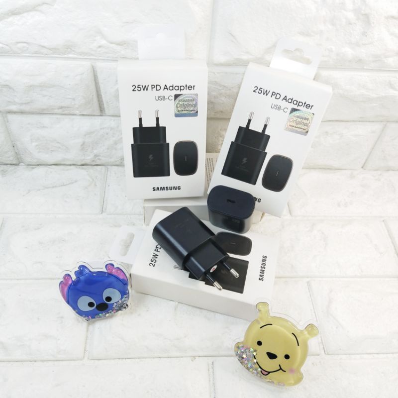 Kepala charger like ori Samsung 25W super fast charging 3A USB Type C