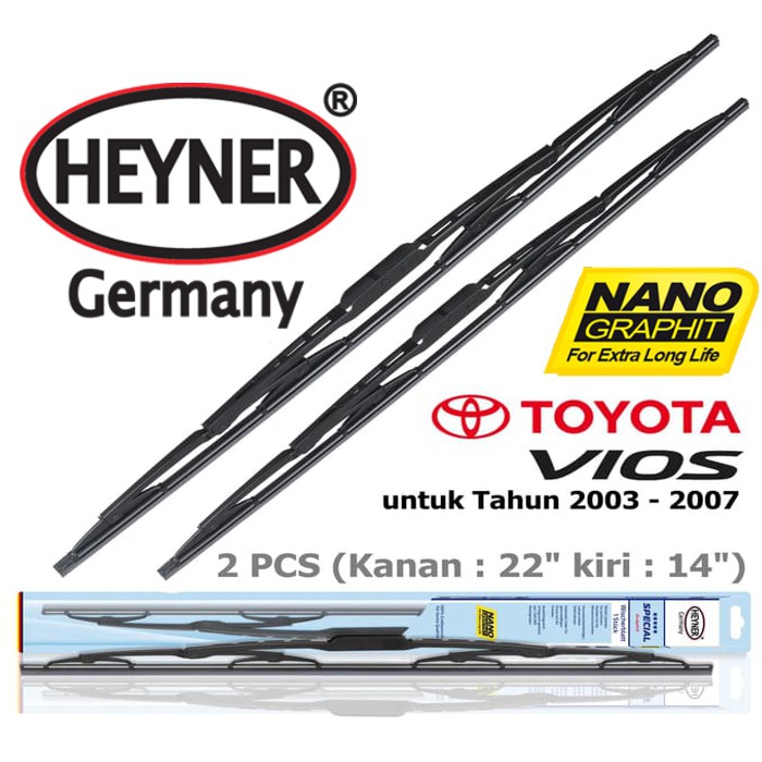 WIPER TOYOTA VIOS 2003-2007 HEYNER SPECIAL