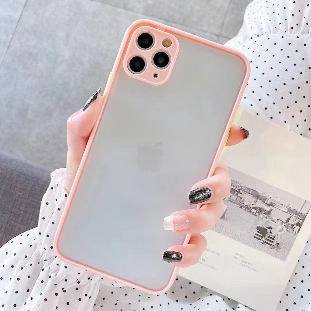 Hard case Plastik + TPU Untuk iPhone 11 i6 7 8 Plus XR XS MAX