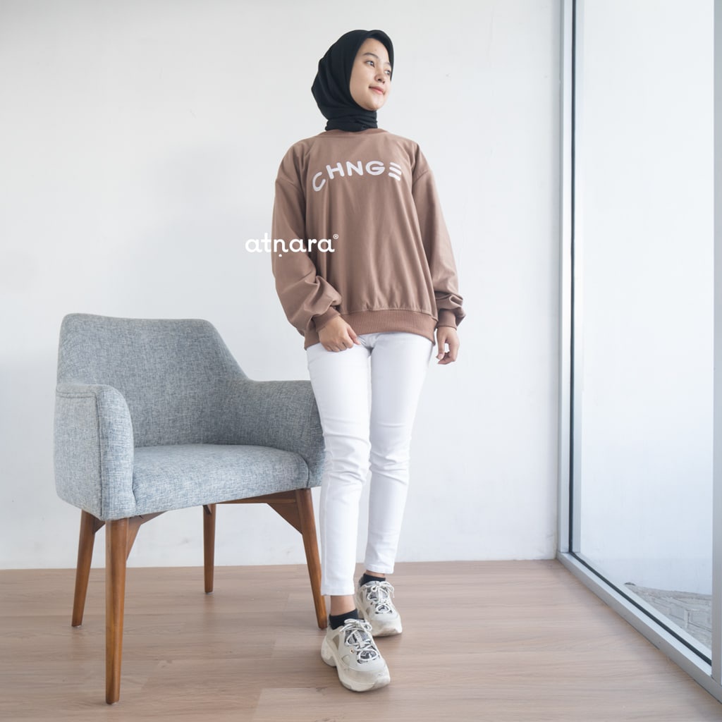 Nara Grosir - Change XXL Sweater l Sweater Pria dan Wanita