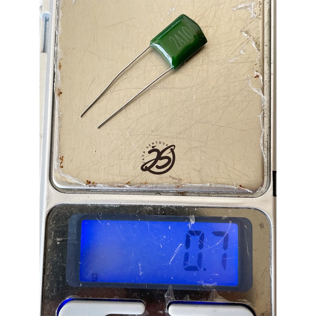 MILAR 104J 100V MILAR 104 100 VOLT KAPASITOR MYLAR 100 V