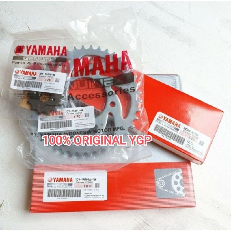 GIR GEAR SET JUPITER Z1 ASLI ORI YAMAHA 1DY WF01A 10