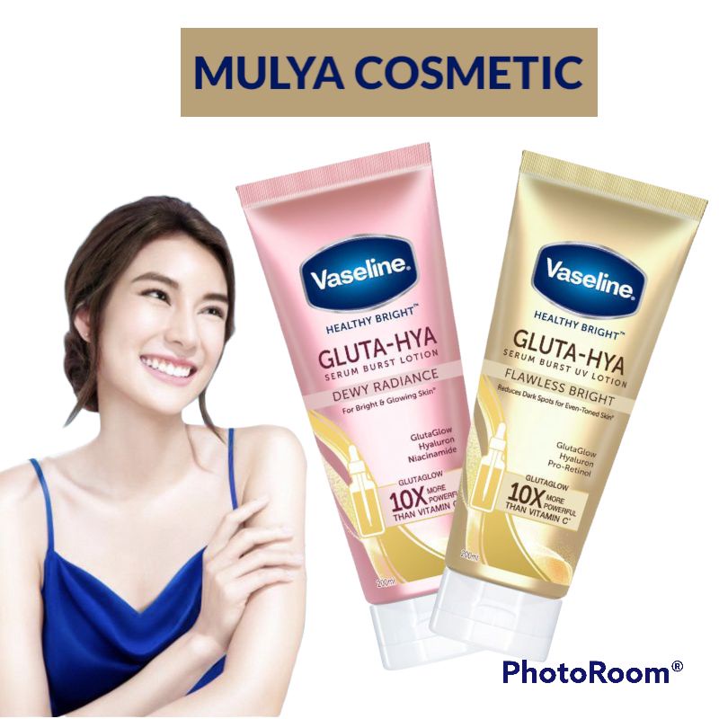VASELINE GLUTA HEALTHY BRIGHT GLUTA HYA 200 ML
