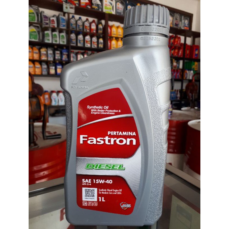 Jual PERTAMINA FASTRON DIESEL 15W-40 1 LITER | Shopee Indonesia