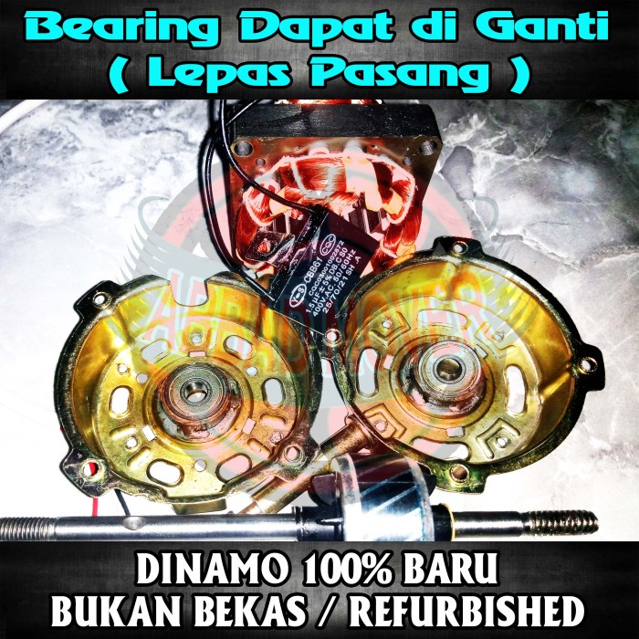 Dinamo Kipas Angin Miyako Bearing Bering Klaher Tiang Kaki Pendek