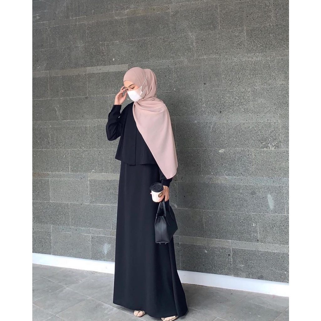 (MSB) GAMIS GANESA DAILY LONG DRESS REMAJA WOLFIS