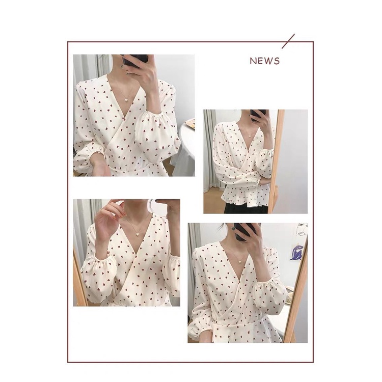 COD✨ Kalung Mutiara Cinta Manis Wanita Korea Anti Karat Dan Luntur Mewah Rantai Retro Fashion Murah Import Ready Stock