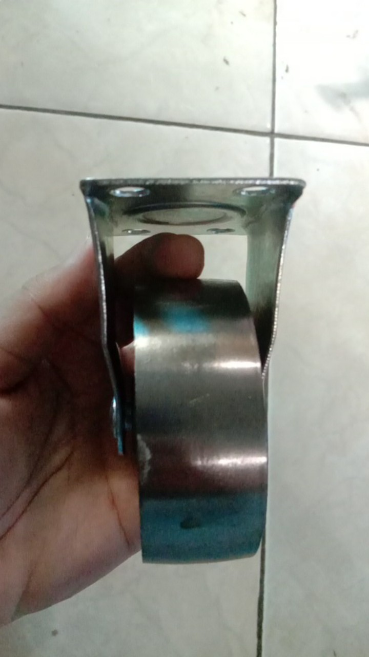 Roda Caster / Troli / Troly Besi 3 Inch Mati ( Maju Mundur )