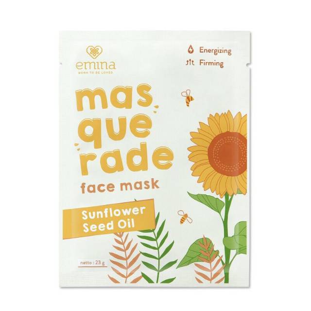 Emina Masquerade Face Mask Saset | Sheet Mask Sachet | Saset