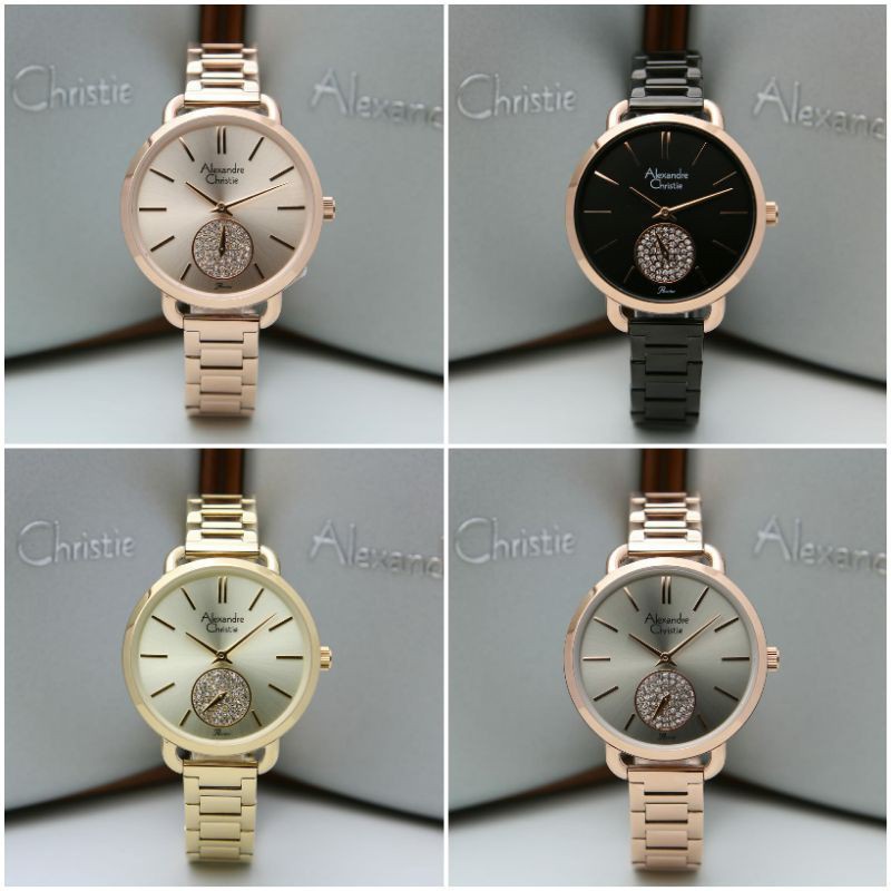 JAM TANGAN WANITA ALEXANDRE CHRISTIE AC 2907 / AC2907 ORIGINAL GARANSI RESMI  1 TAHUN