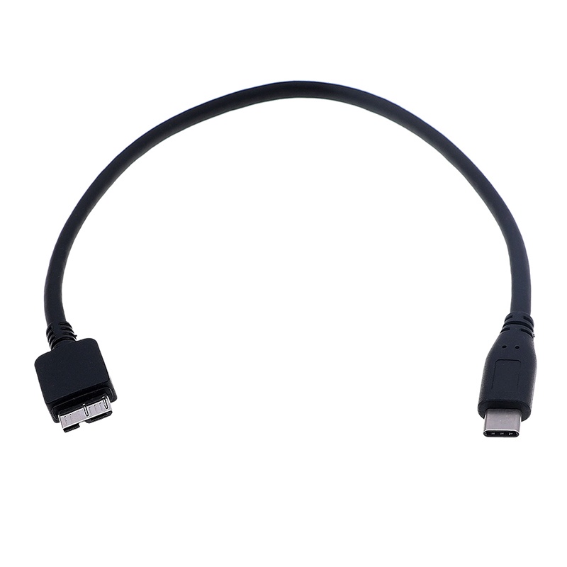 {LUCKID}USB c to micro usb cable type c to micro b cable for hdd hard disk 30cm