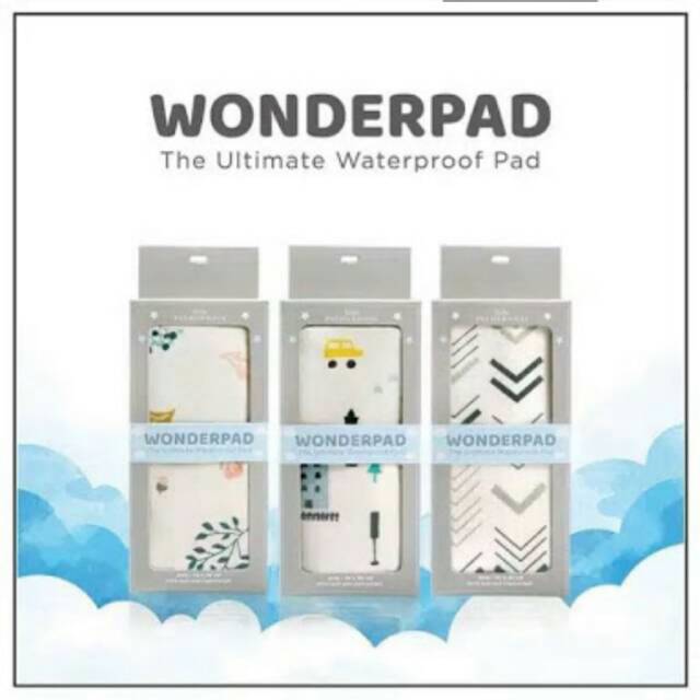 Wonderpad Perlak Bayi Little Palmerhaus Warerproof wonder pad Anti Air