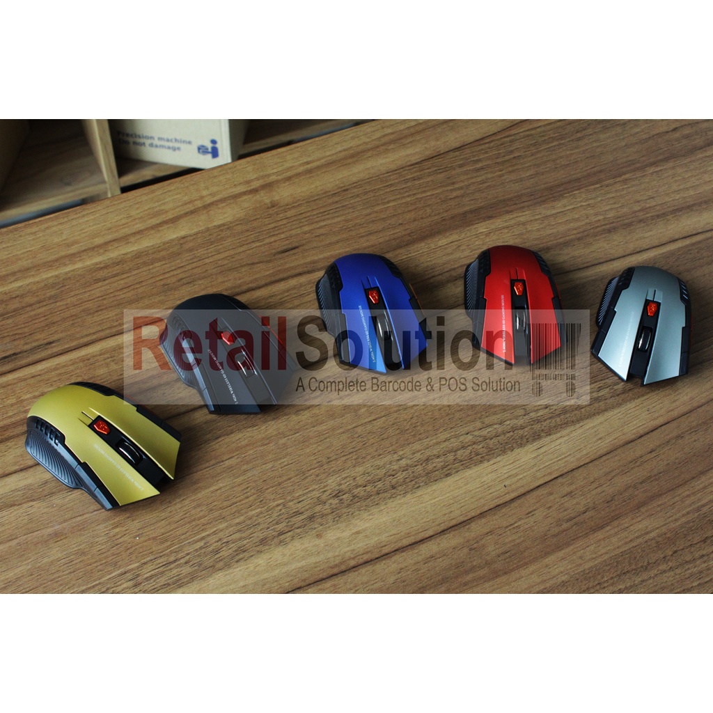 Mouse WiFi Dongle USB - 2.4GHz Wireless 6D Gaming Mouse