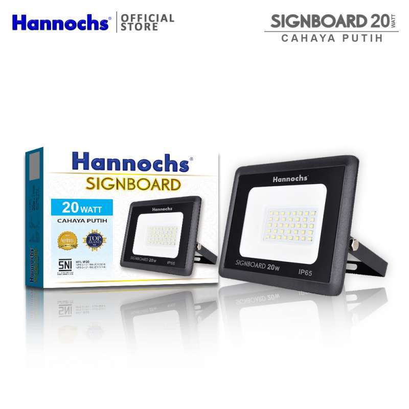 Lampu Sorot Flood Light Hannochs Billboard 20W