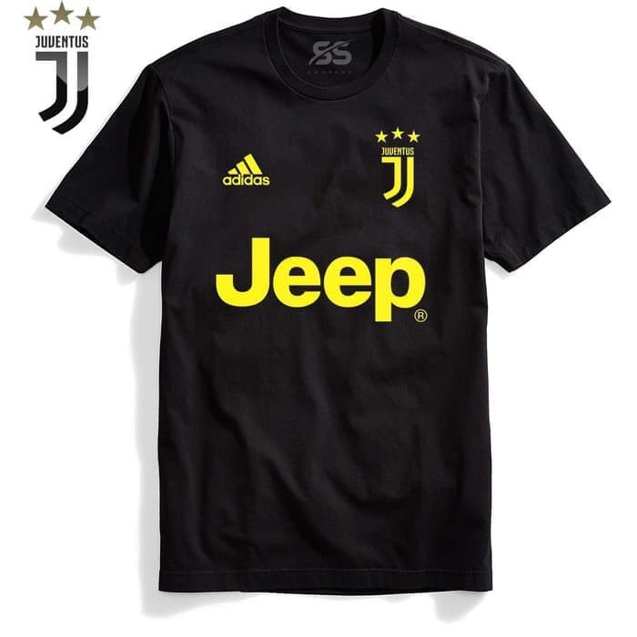 KAOS DISTRO GRADE ORI KAOS JUVENTUS MODEL JERSEY ADIDAS JEEP