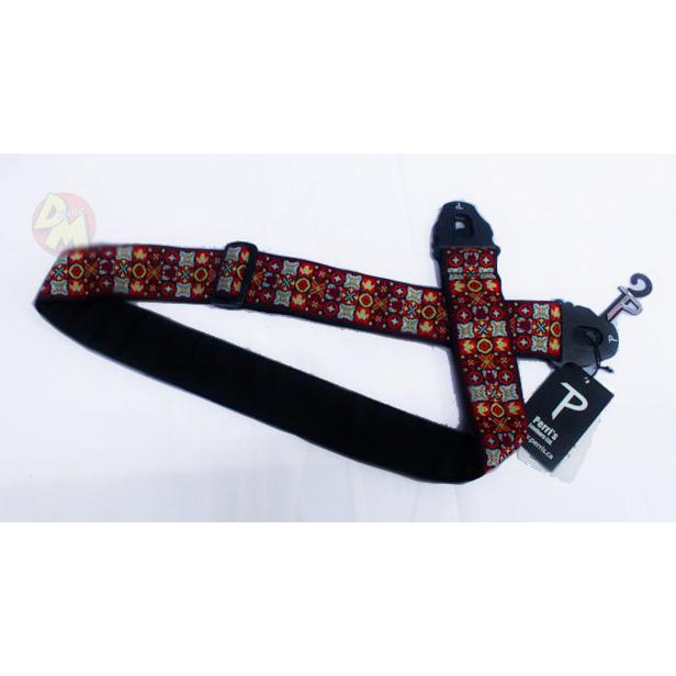 Perris Xs Os Jacquard With Lock End Guitar Strap