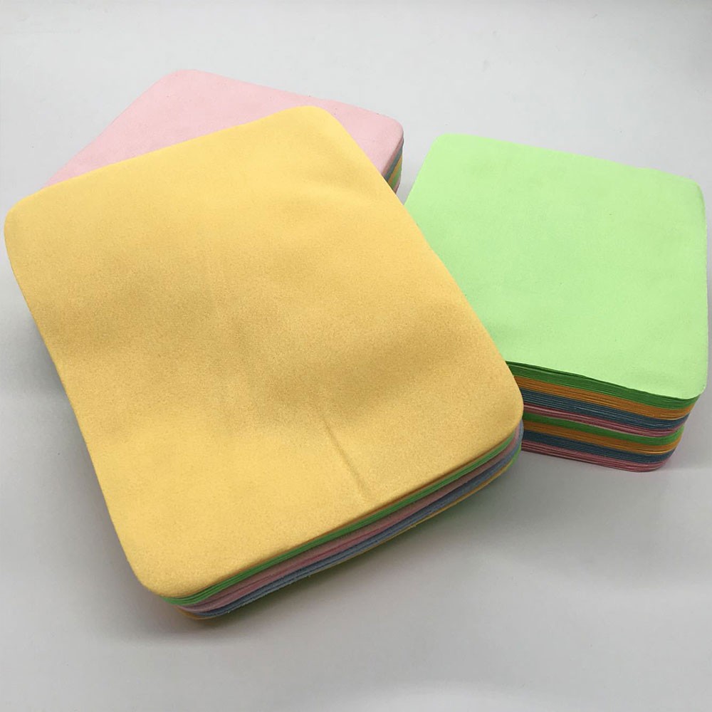 Kain Microfiber Pembersih Kacamata Smartphone Screen Wipe 10PCS - MCR10 - Multi-Color