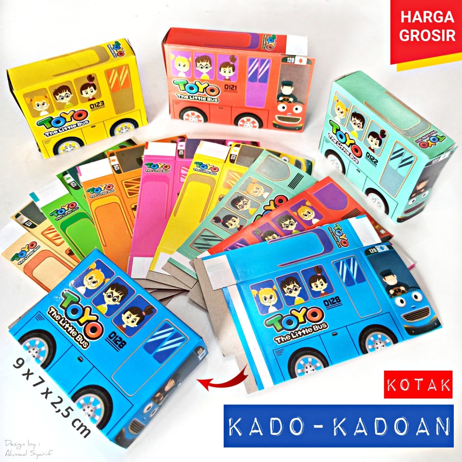 

GROSIR KOTAK KADO KADOAN (kosongan) KOTAK MAINAN KARAKTER KOTAK HADIAH - TOYO & FRIENDS