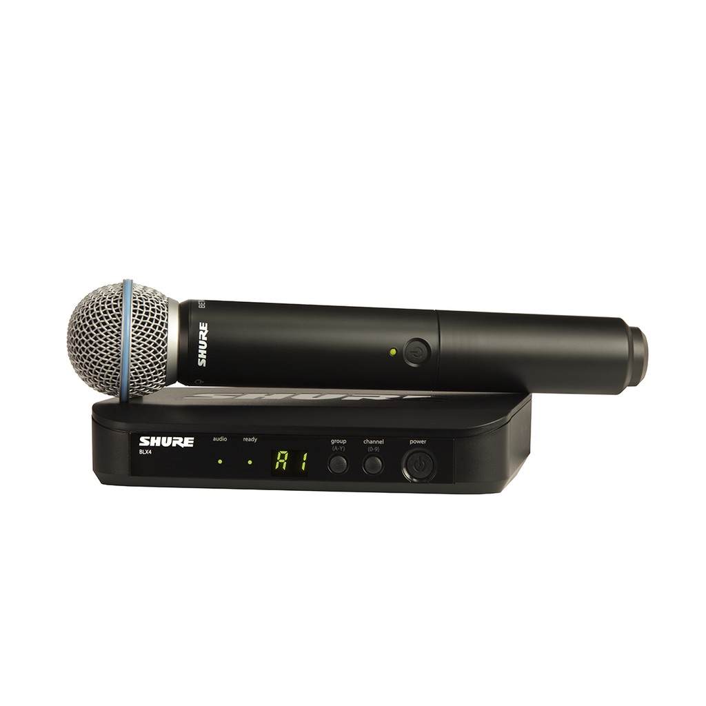SHURE BLX24/B58 Microphone Wireless System Single Channel / BLX24/Beta58 / BLX24B58