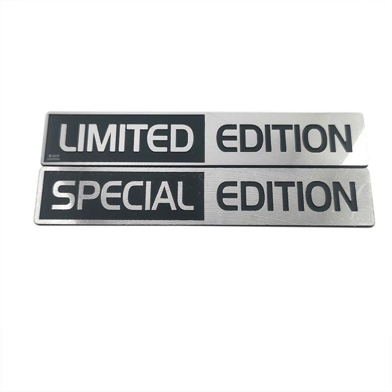 1pc Stiker Emblem Logo Mobil Universal Edisi Spesial Bahan Metal