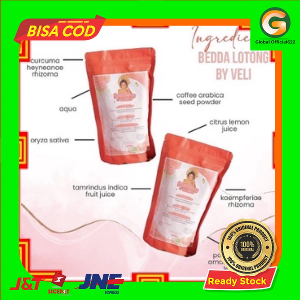 [READY STOK] BPOM LULUR BEDDA LOTONG BY VELLS BEAUTY ORIGINAL