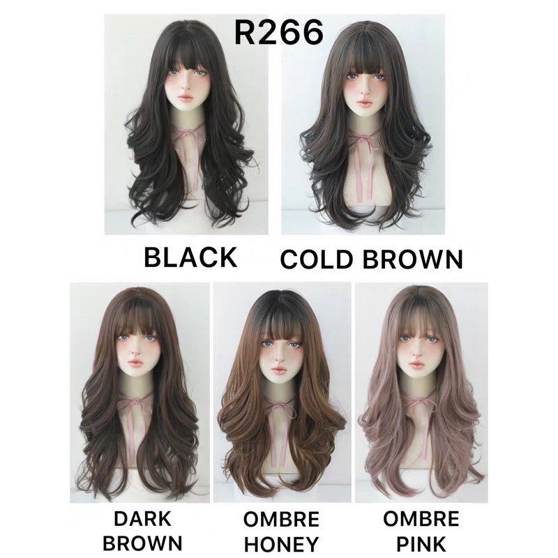 FULL WIG KOREAN LAYER WAVE LONG 70 cm PREMIUM