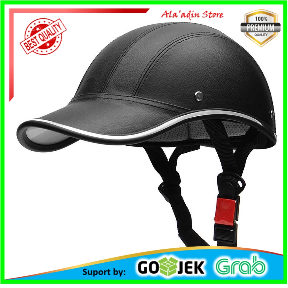 TaffSPORT Helm Catok Sepeda Listrik Model Baseball Cap - 1074