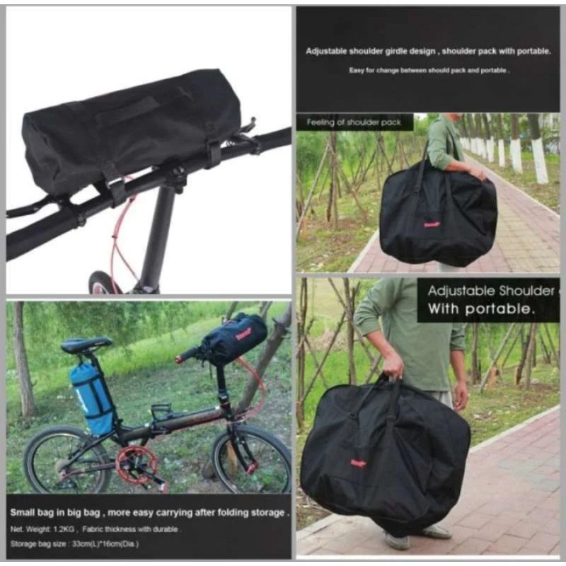 Rhinowalk Folding Bike Bag Tas Sepeda Lipat Seli Bicycle Bags