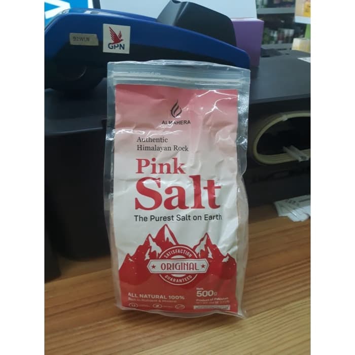 

Himalayan pink salt 500gr Garam Himalaya Original