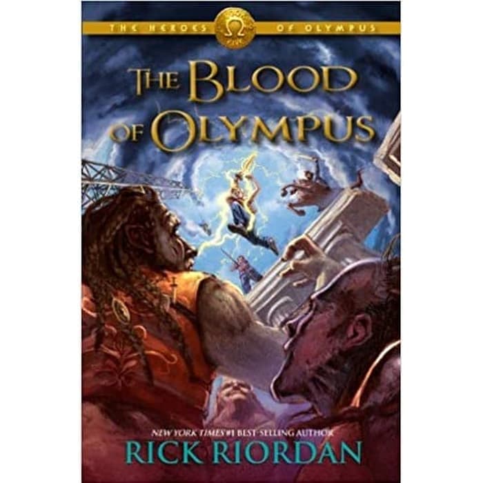 Novel Buku - The Blood of Olympus by Rick Riordan