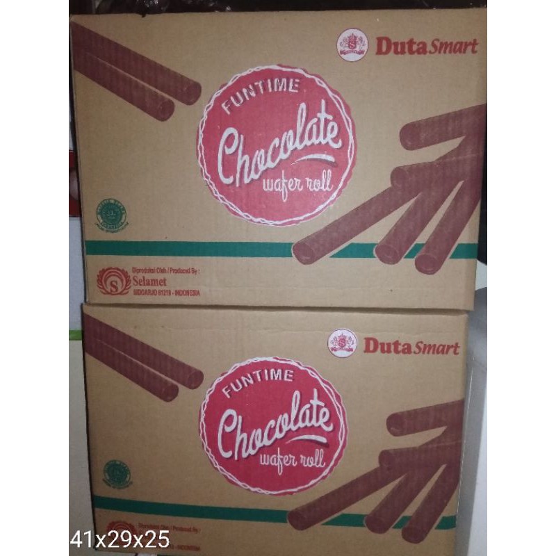 Wafer Roll Funtime/ Harga perkarton
