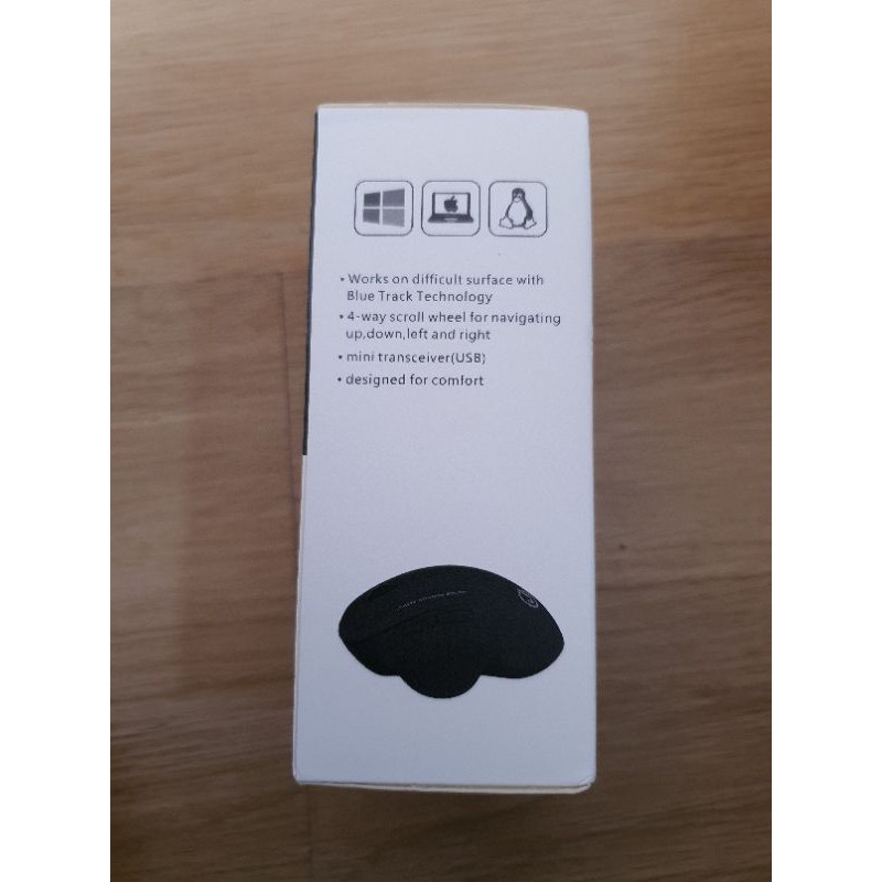 Joyseus J6 Mouse Wireless Hitam untuk Gaming