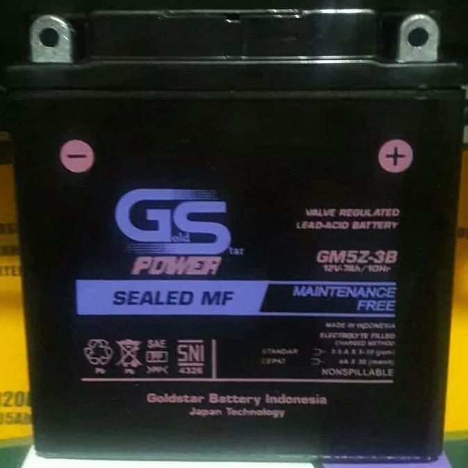 Aki Motor Yamaha Mio Sporty Gm5Z-3B Gs Aki Kering