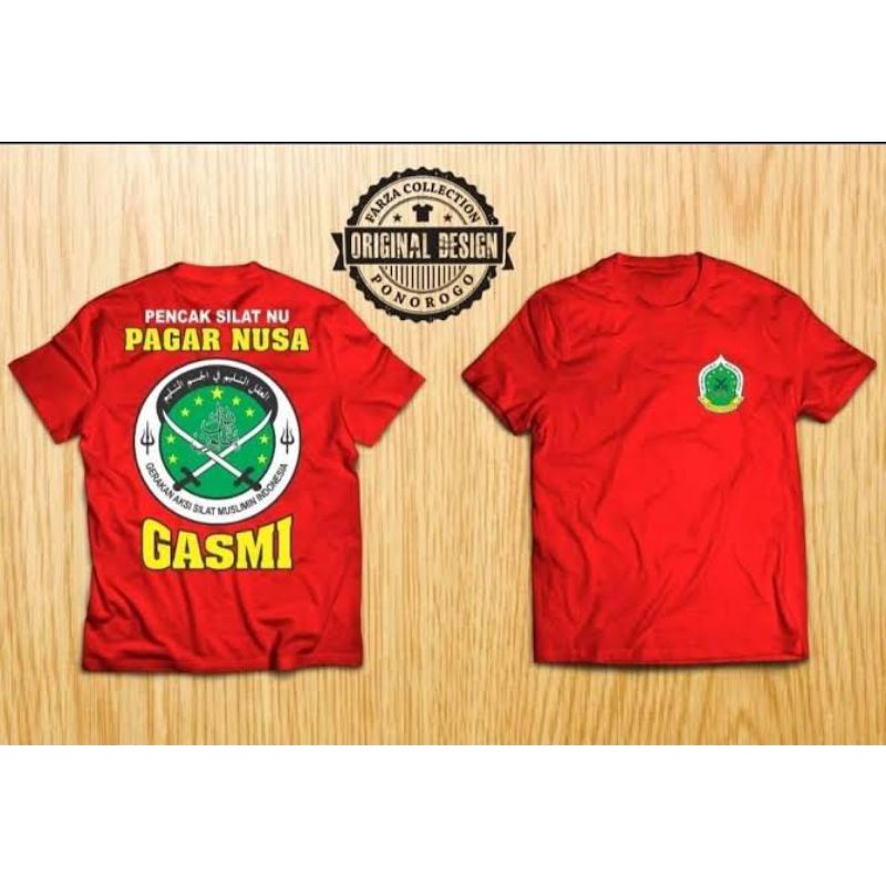 kaos gasmi pagar nusa merah/lirboyo