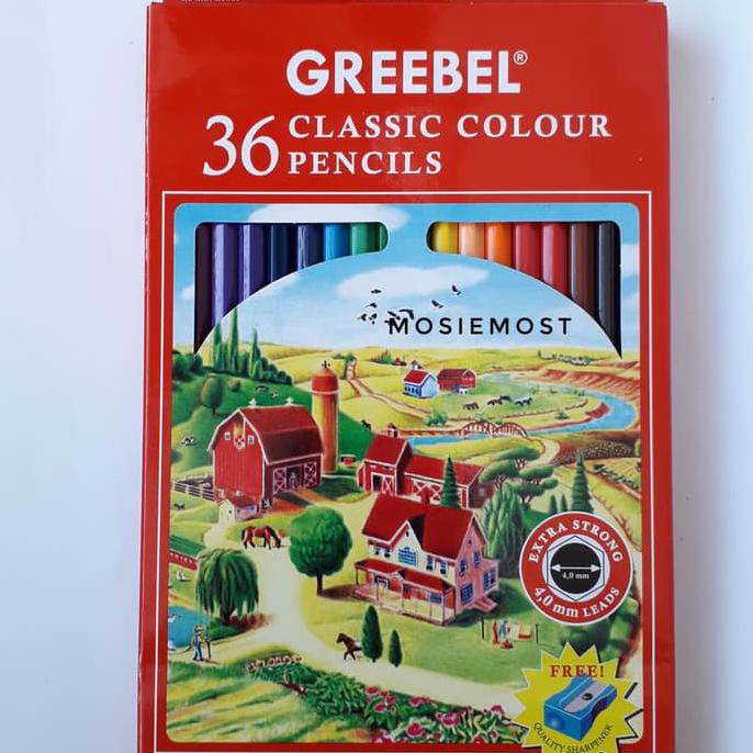 

Sale!! Pensil Warna Classic Greebel 36 Lead 4.0 Terbaru
