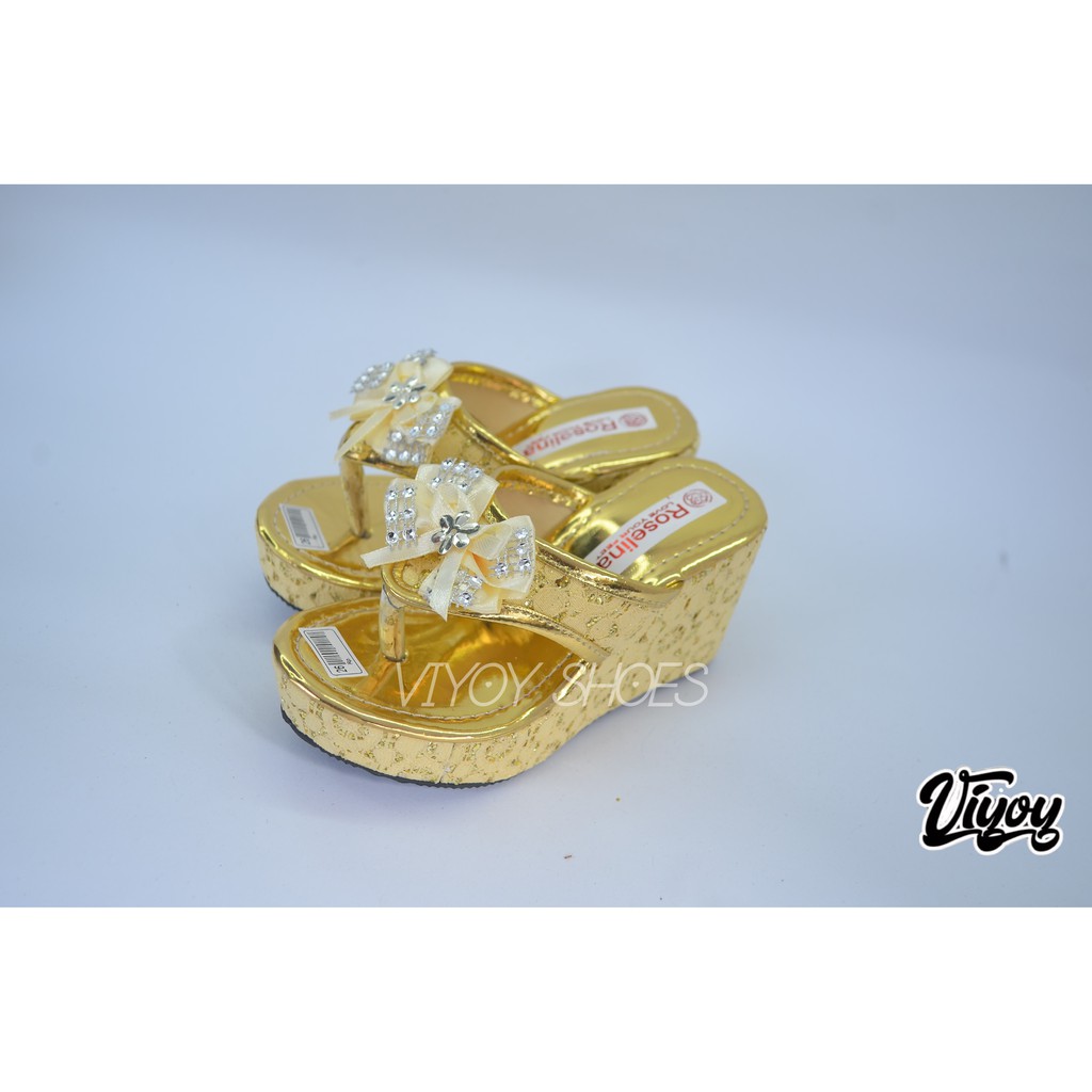 Viyoy Sandal Anak Wedges JP Pita Lucu Terbaru sSize 26-35 Sandal anak Termurah