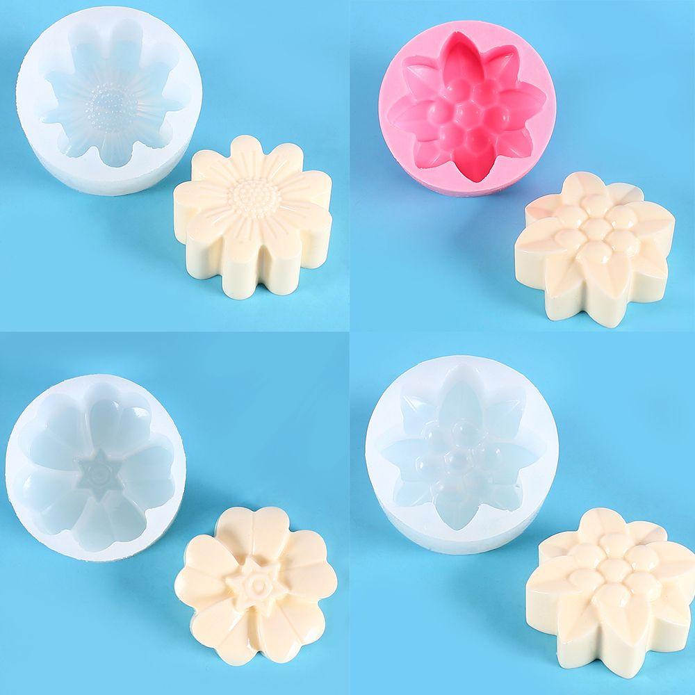 R-FLOWER Candle Mold Creative Handicrafts Casting Tool Cake Molds