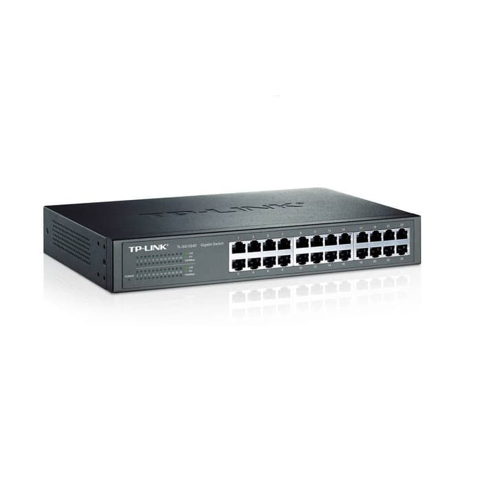 TP-LINK TL-SG1024D 24 Port Gigabit Desktop/Rackmount Switch Hub